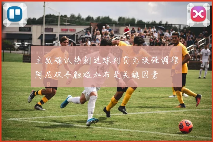 主裁确认热刺进球判罚无误强调穆阿尼双手触碰加布是关键因素